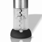 Haeger Corkscrew  Lucca Electric Rechargeable – INOX, LED Indicator, Charger & Foil Cutter, WO-0SC.005A