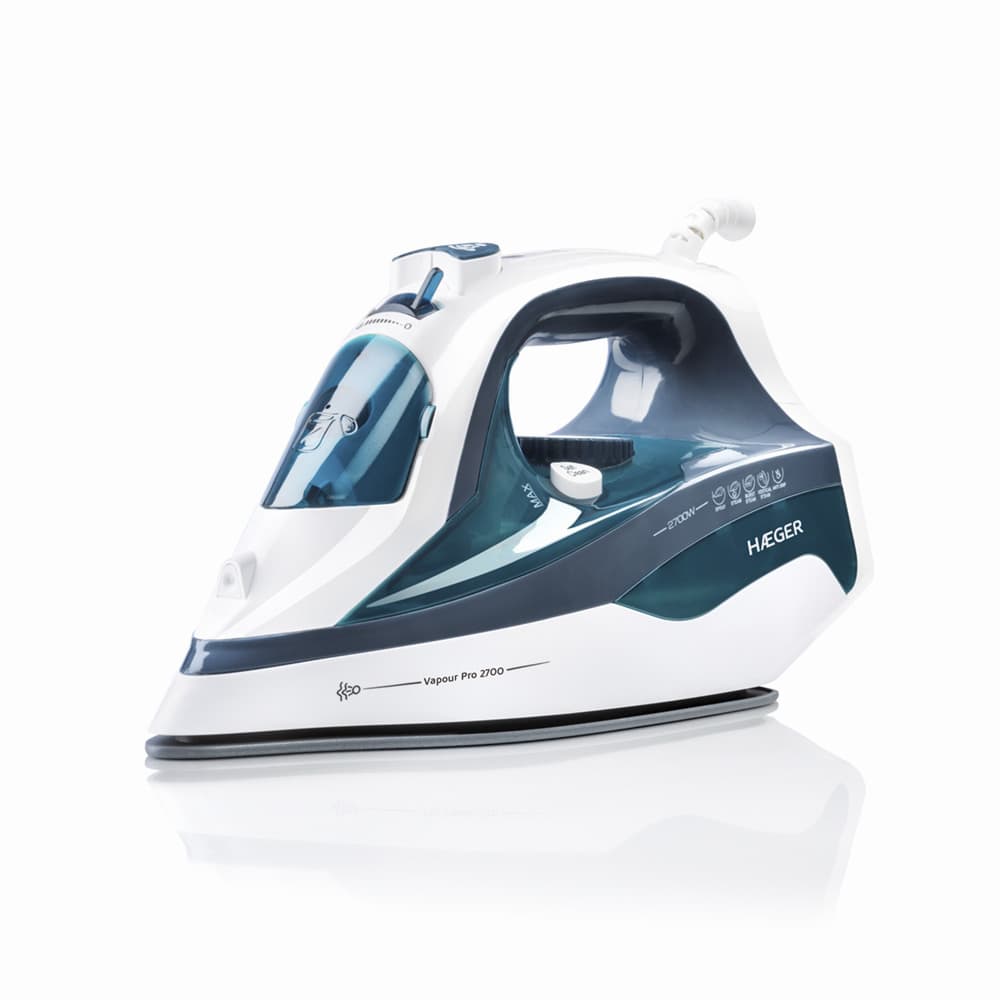 HAEGER Steam Iron Vapor Pro  – 2700W, 400ml Tank, Ceramic Base | SI-270.013A
