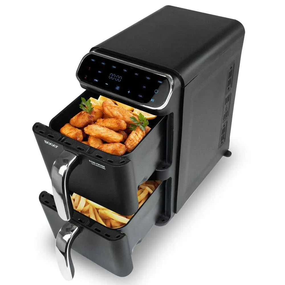 Sogo Air Fryer Dual Basket SS-10930 | 11L, 1800W
