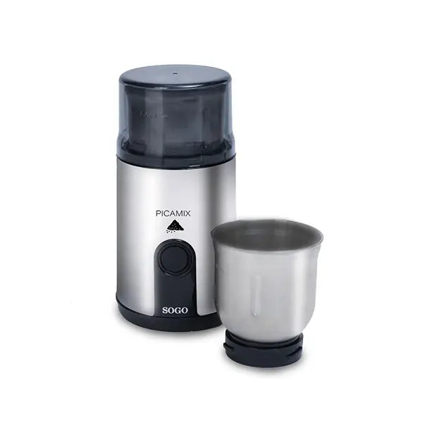 SOGO Electric Coffee & Spice Grinder – 160W, Dual Blade, 85g Capacity – SS-5233