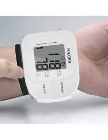 HAEGER Blood Pressure Monitor WRIST HEART Blood Pressure Monitor – Arrhythmia Detection, TM-WRI.004A