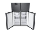 Samsung 4-Door Refrigerator 466L – Twin Cooling Plus, Water Dispenser, Gentle Black Matt, RF48A4010B4/LV