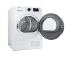 Samsung Dryer Heat Pump Condenser Tumble 9 KG  Series 5 White – A++ Energy, SensorDry, Diamond Drum | DV90TA040AE