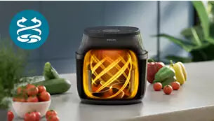 Philips Airfryer 3000 Series 2000W | 7.2L, 16 Functions, RapidAir Plus, Black | NA342/00