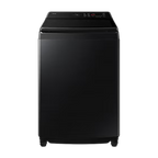 Samsung AI Top-Load Washing Machine 15kg – Bespoke EcoBubble, AI Wash, BubbleStorm, SmartThings, Black Caviar | WA80F15S5CRQ